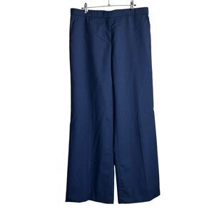 THE ROW Women’s Navy Wide Leg Dress Pants Size 8 Tailored Trousers Luxury